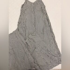 Volcom Black and White Striped Garment